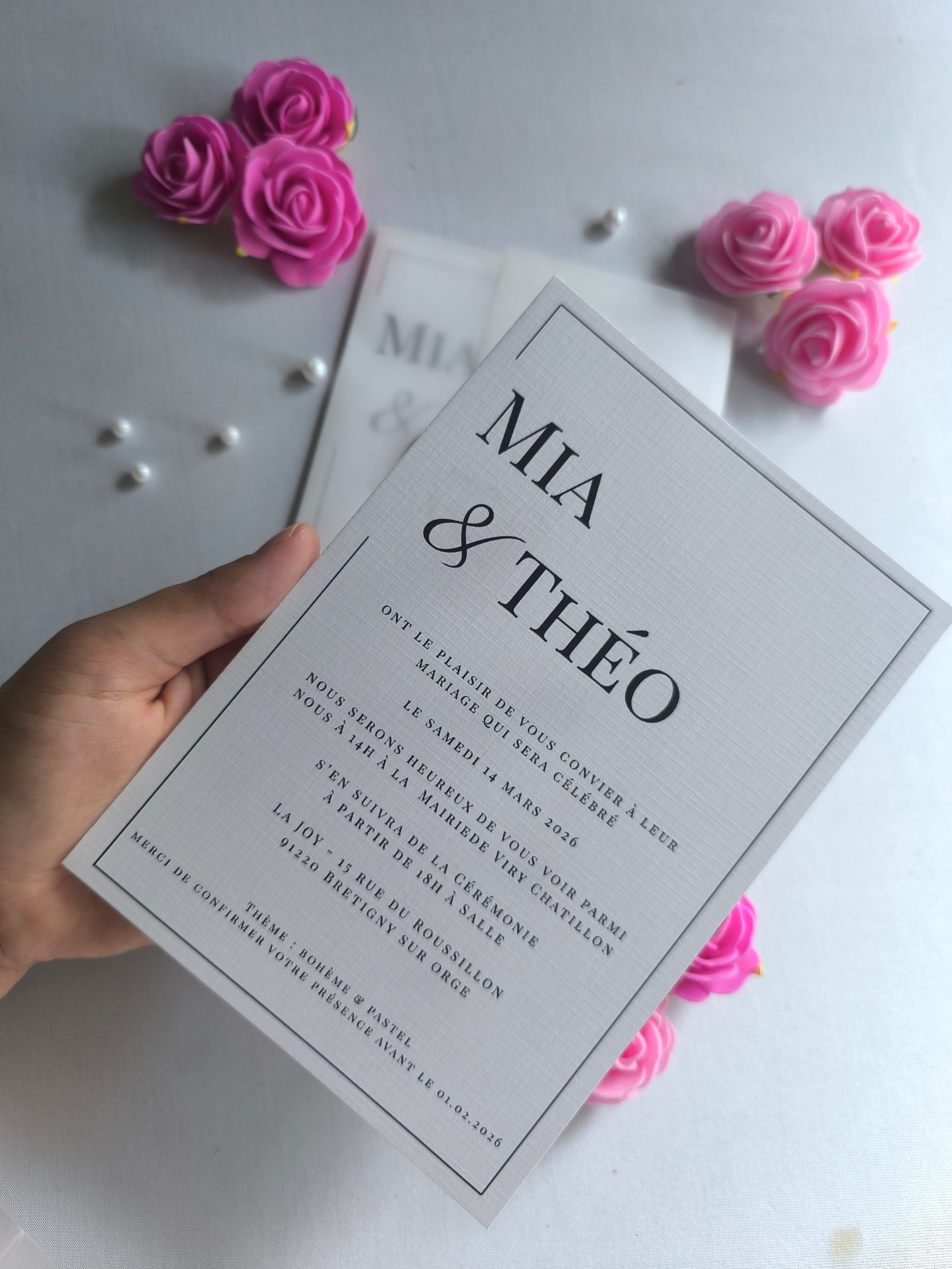Carte d'invitation | Faire-part