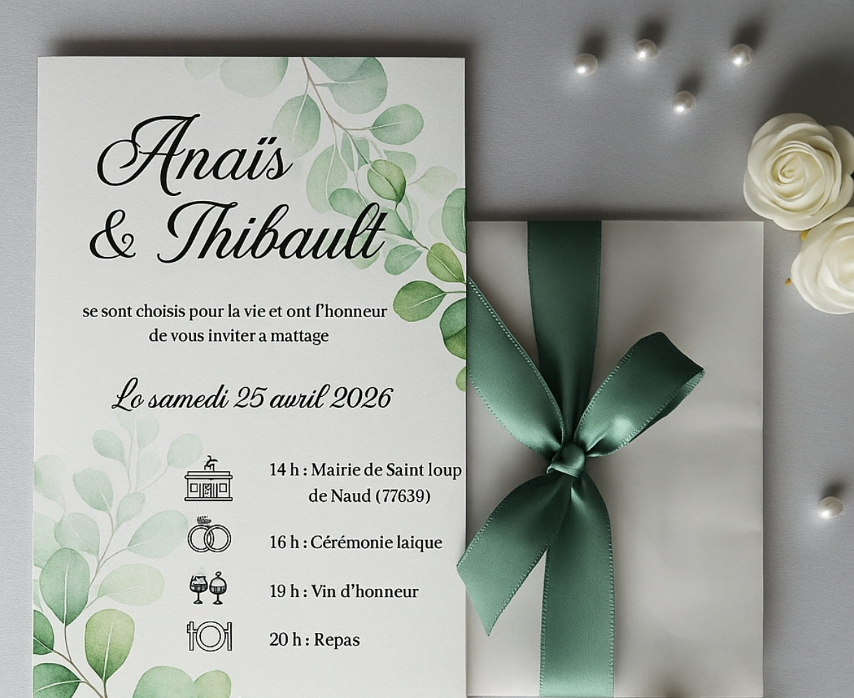 Carte d'invitation | Faire-part