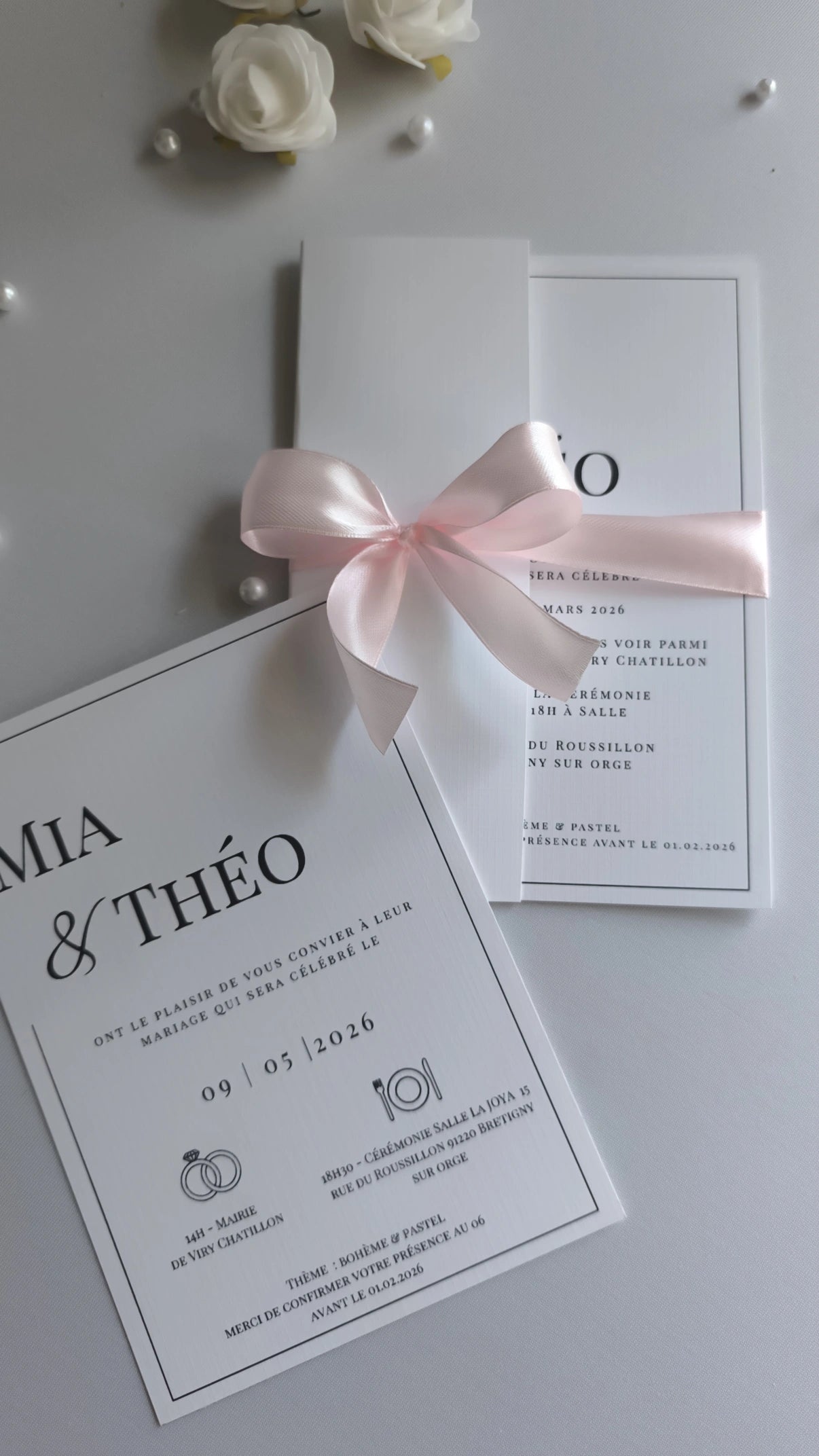 Carte d'invitation | Faire part