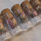 Fioles Bouton de Rose 5cm
