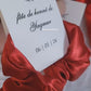 Chouchou personnalisé