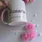 Mug Fleuri Personnalisation