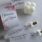 Coffret Bougie Bubble + Spray à l'eau de rose