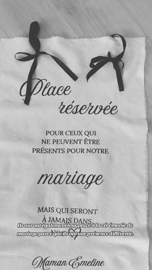 Panneau en Lin (Texte Long)