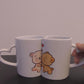 Duos de Mugs Poignées Coeur