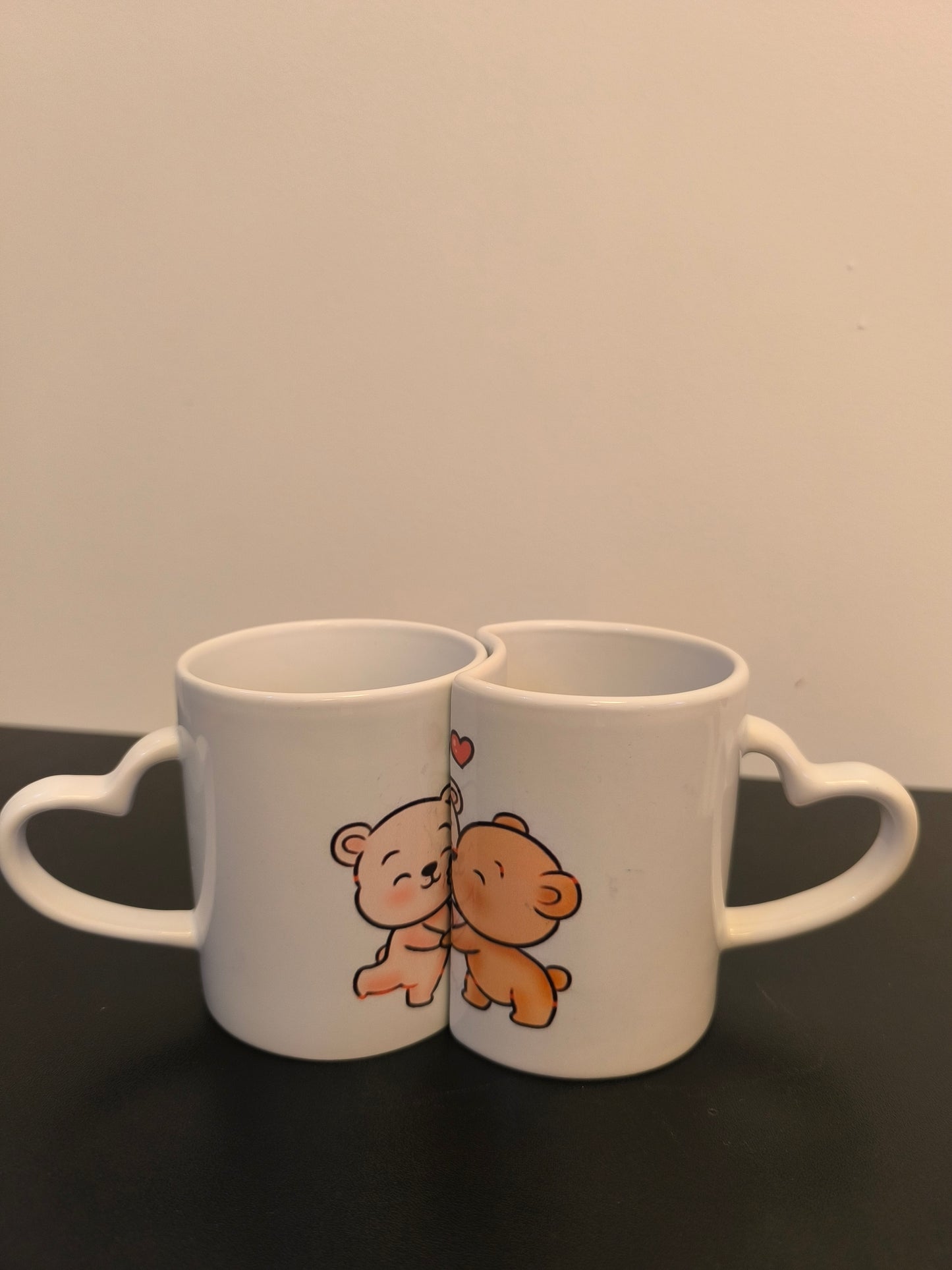 Duos de Mugs Poignées Coeur