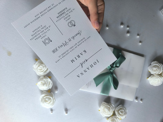 Carte d'invitation | Faire-part