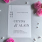 Carte d'invitation | Faire-part
