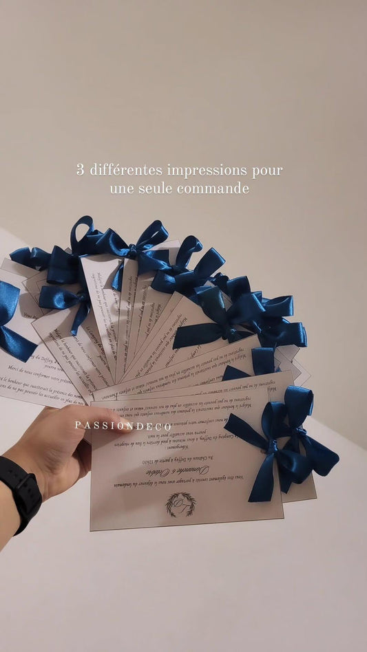 Carte d'invitation