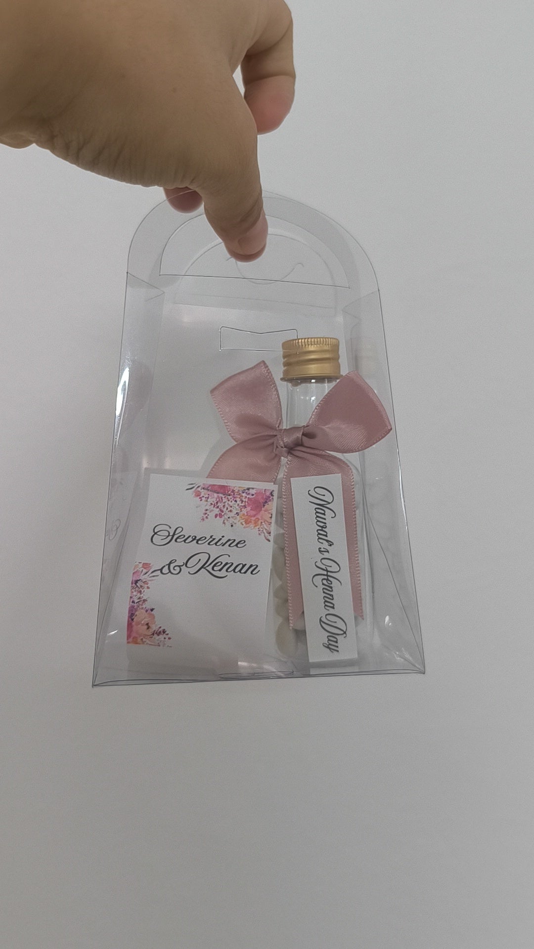 Coffret Bougie Bubble + Dragée