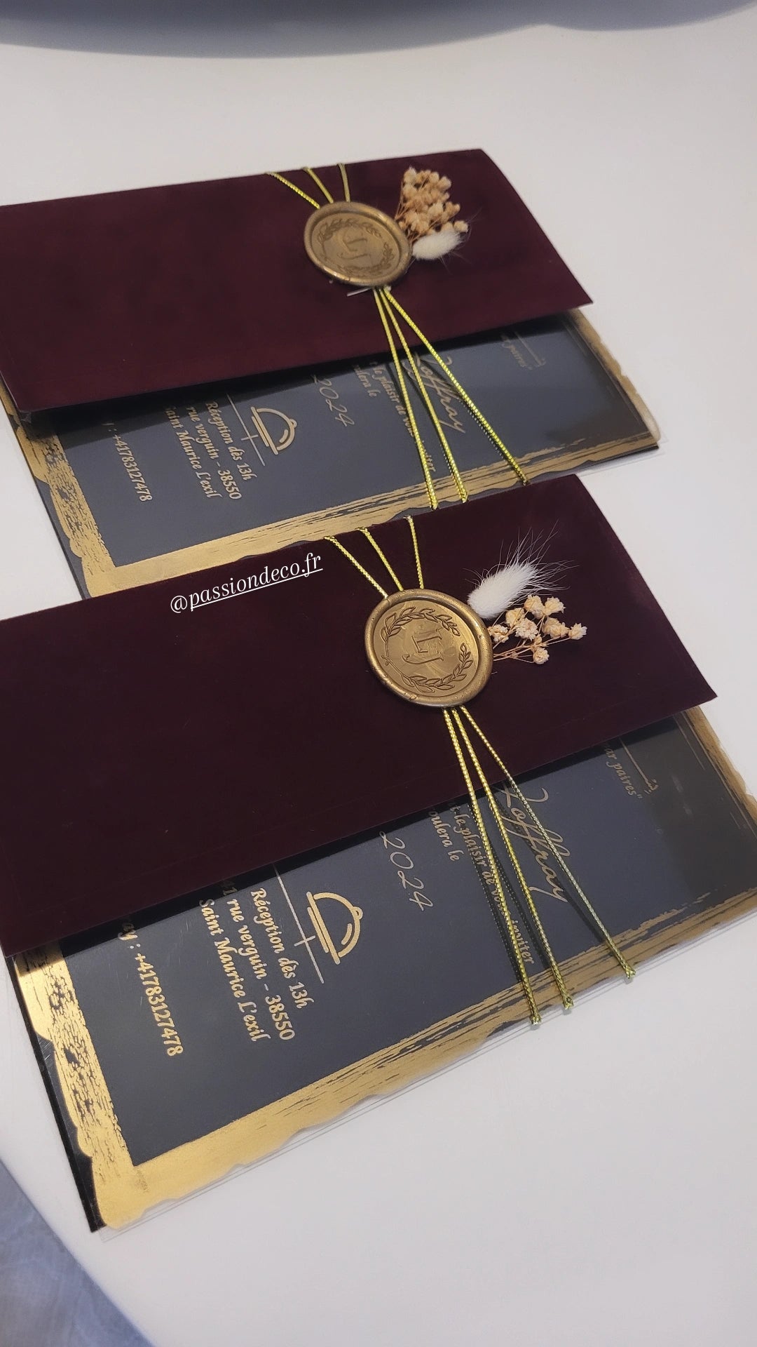 Faire part | Amour Velours