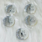 Magnet Diamanté Argenté