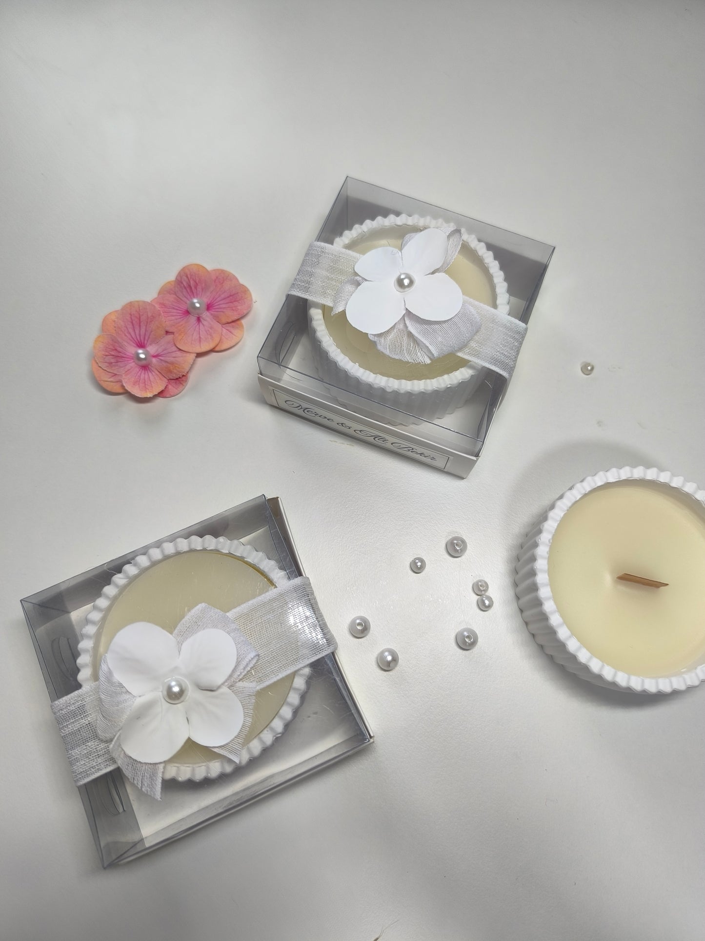 Bougie coffret Flora