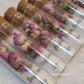 Fioles Bouton de Rose 10cm