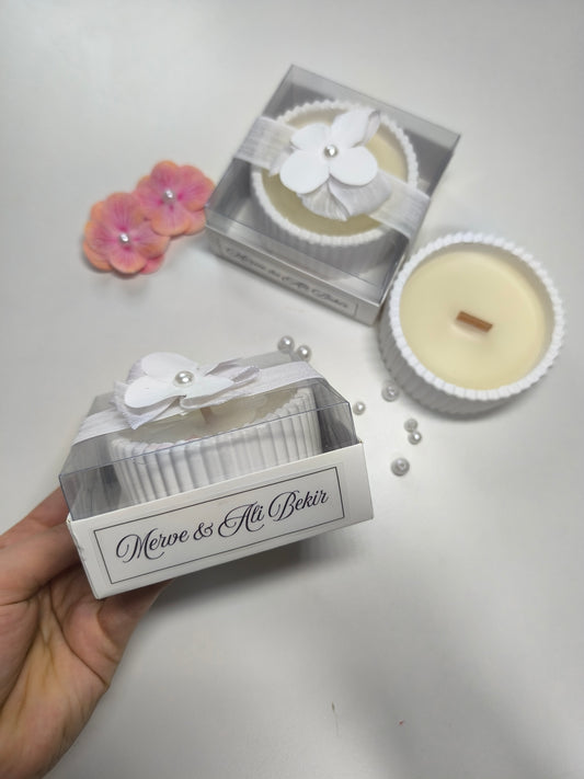 Bougie coffret Flora