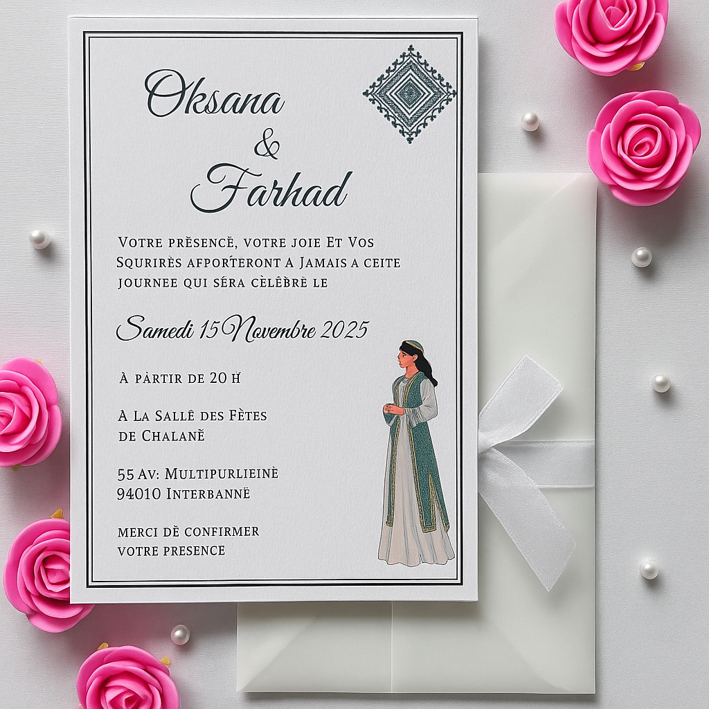 Carte d'invitation | Faire-part