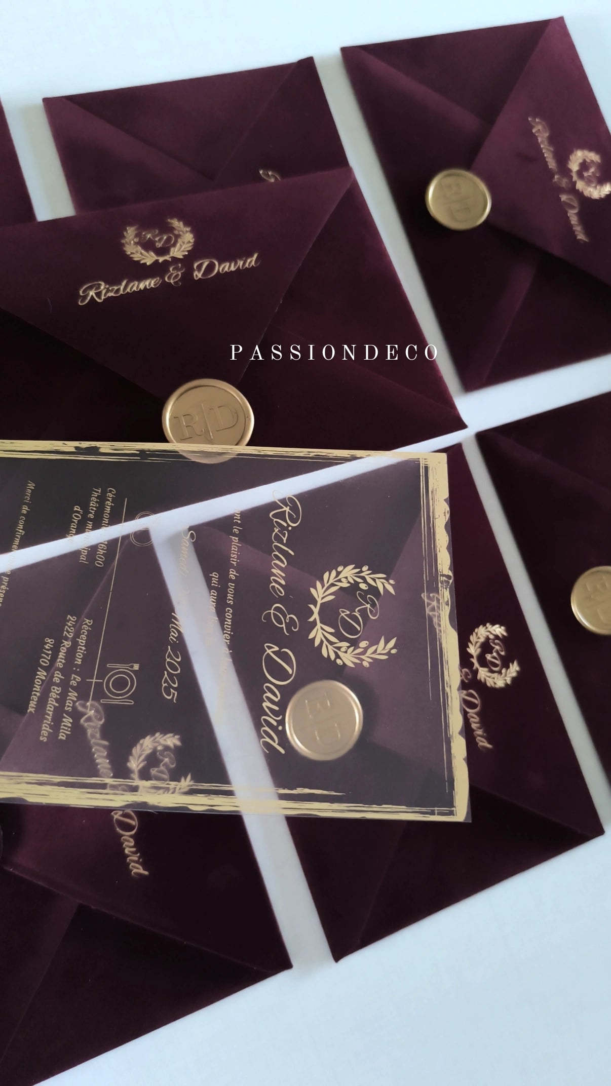 Faire part | Chic velours