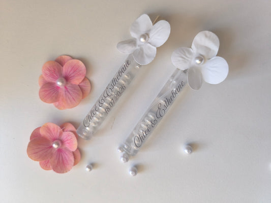 Spray en verre à l'eau de rose