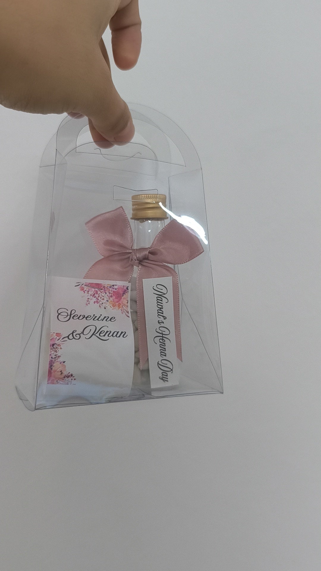 Coffret Bougie Bubble + Dragée