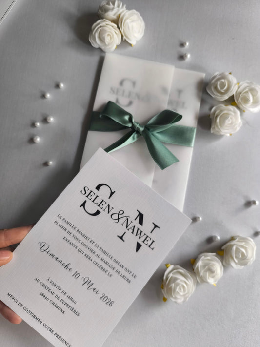 Carte d'invitation | Faire-part