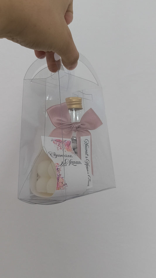 Coffret Bougie Bubble + Dragée