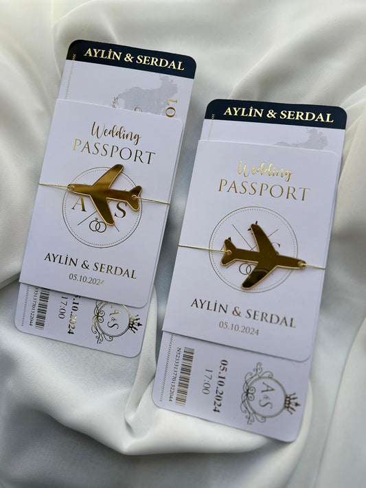 Faire part | Billet d'Avion