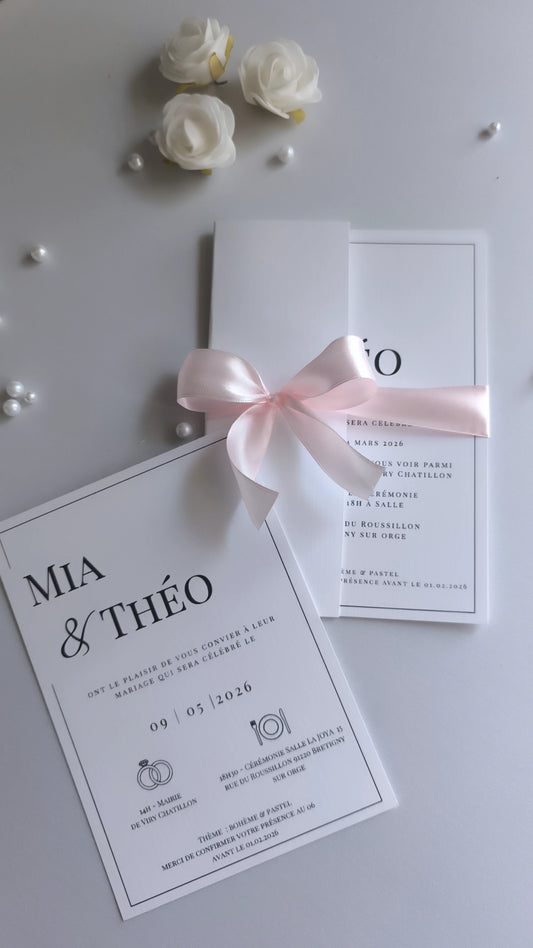 Carte d'invitation | Faire part