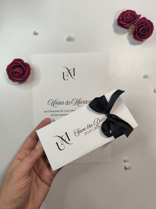 Carte d'invitation Simply