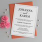 Carte d'invitation | Faire-part